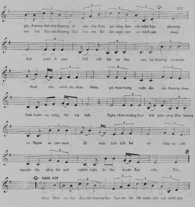 Sheet nhạc Bài Hát Này Cho Em 2